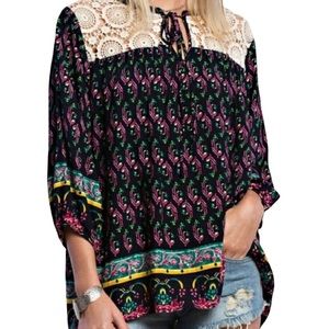 NWT Kori America Lightweight Awesome CrochetDetail